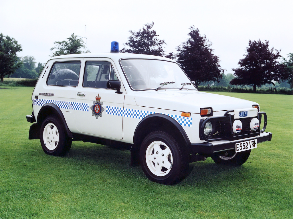 Lada Niva Wiltshire Police